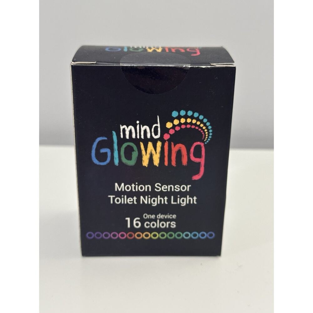 Toilet Light with Motion Sensor - Toilet Bowl Night Light with Color Changing